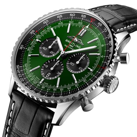 breitling watch green